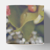 Romantischer Blumenstrauß Geschenkschachtel (Oben)
