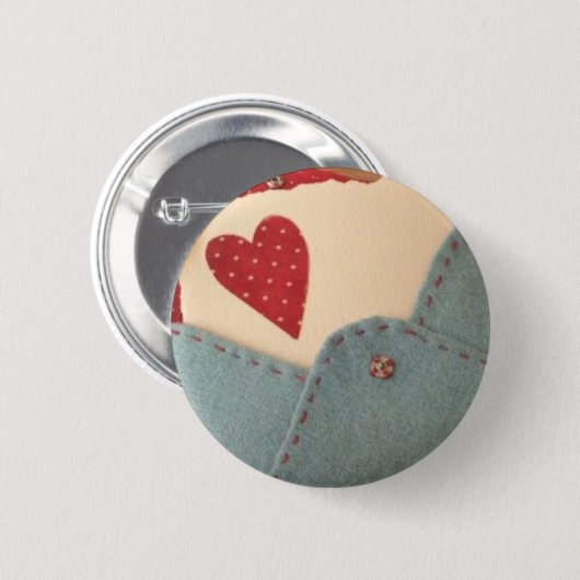 Romantischer Botton Button (Vorne & Hinten)