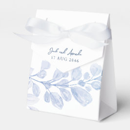 Romantischer Chic Classic Blue Floral Gevor Box Geschenkschachtel