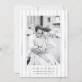 Romantischer Chic Französische Rosen Botanische Ho Save The Date (Rückseite)