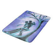 Romantischer Couple Dance Tango Bath Mat Badematte (Schrägansicht)