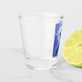 Romantischer Couple Dance Tango Schnapsglas (Links)