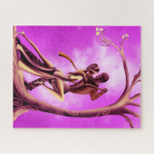 Romantischer Couple Dance the Tango Jigsaw Puzzle (Horizontal)