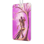 Romantischer Couple Dance under Midnight Tree Autolufterfrischer (Links)