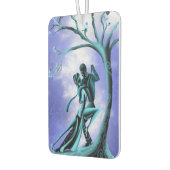 Romantischer Couple Dance under Midnight Tree Autolufterfrischer (Links)