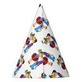 Romantischer Couple Liebe Party Hat Partyhütchen (Rückseite)