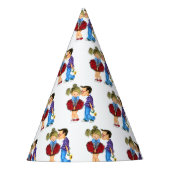 Romantischer Couple Liebe Party Hat Partyhütchen (Vorderseite)