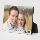 Romantischer dekorativer Schriftart Valentines Mon Fotoplatte (Seite)