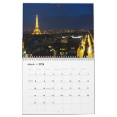 Romantischer Eiffelturm Paris 2015 Kalender (Mär 2026)