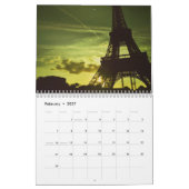 Romantischer Eiffelturm Paris 2015 Kalender (Feb 2027)