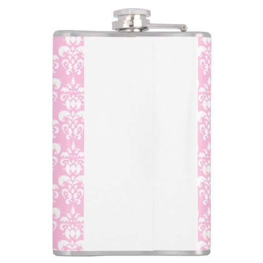 Romantischer Elefant und Herzmütter Flachmann (Rückseite)