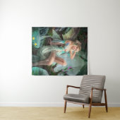 Romantischer Engel Wandteppich (Beispiel (Horizontal))