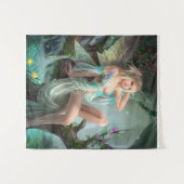 Romantischer Engel Wandteppich (Vorderseite (Horizontal))