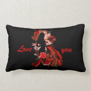 Romantischer erwachsener Valentinstag Lendenkissen