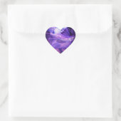 Romantischer Fantasy-Maskenaufkleber Herz-Aufkleber (Tasche)