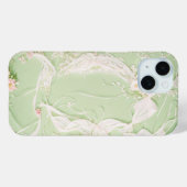 Romantischer Floral Lace Phone Case (Rückseite (Horizontal))