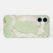 Romantischer Floral Lace Phone Case iPhone 16 Hülle (Rückseite (Horizontal))