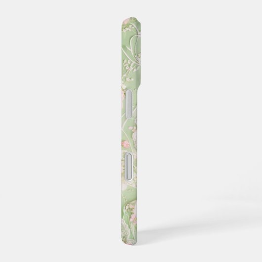 Romantischer Floral Lace Phone Case iPhone 16 Hülle (Rechte Seite)