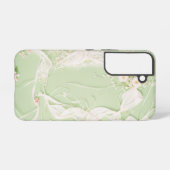 Romantischer Floral Lace Phone Case Samsung Galaxy Hülle (Rückseite (Horizontal))