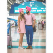 "Romantischer Flughafen Abschied: Turbanied Prince Aufkleber (Vorderseite)