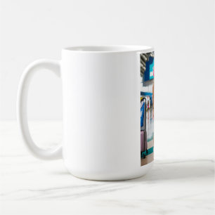 "Romantischer Flughafen Abschied: Turbanied Prince Kaffeetasse