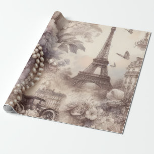 Romantischer französischer Lavendel, Eifel & Perle Geschenkpapier