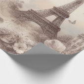 Romantischer französischer Lavendel, Eifel & Perle Geschenkpapier (Ecke)