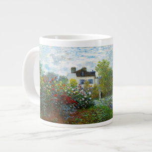 Romantischer Frühling Hochzeit Vintag Monet Garden Jumbo-Tasse