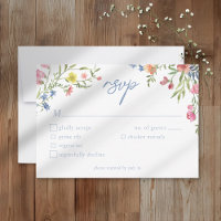 Romantischer Frühlings-Wildblumengarten-Hochzeit
