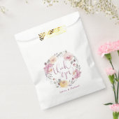 Romantischer Garten Aquarell Hochzeit mit Blumen Geschenktütchen (Versiegelt)