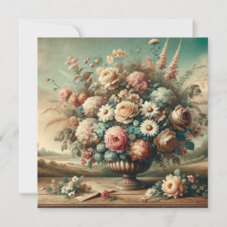 Romantischer Garten Bliss zum Geburtstag Einladung