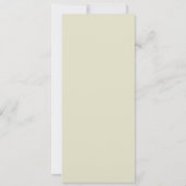 Romantischer Garten Blumen Hochzeit Einladung (Rückseite)