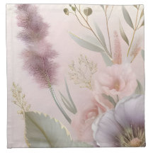 Romantischer Garten Hochzeit Napkins