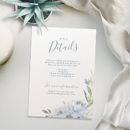 Romantischer Garten staubblaue Blumenzwiebeln Deta Einladung