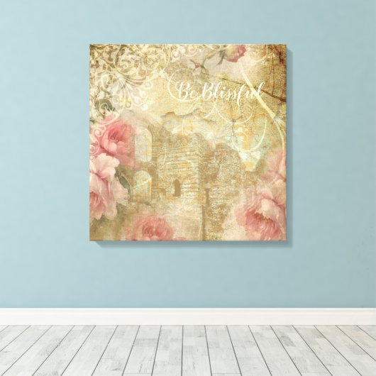 Romantischer Garten - überdachte Leinwand (Insitu (Holzboden))