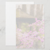 Romantischer Gazebo Briefpapier (Vorne/Hinten)