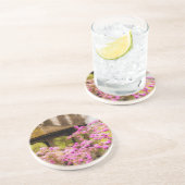 Romantischer Gazebo Getränkeuntersetzer (Seite)