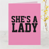 ROMANTISCHER GEBURTSTAG FÜR EHEFRAU MÄDCHENLADY CA KARTE (Gelbe Blume)