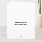 ROMANTISCHER GEBURTSTAG FÜR HUSBAND BOYFRIEND GREE KARTE (Rückseite)