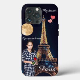 Romantischer Girl Eiffel Tower Traum Case-Mate iPh iPhone Hülle
