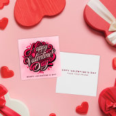 Romantischer Glückstag Valentinstag nach Maß Karte