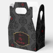 Romantischer Goth Valentinstag  Geschenkschachtel (Geöffnet)