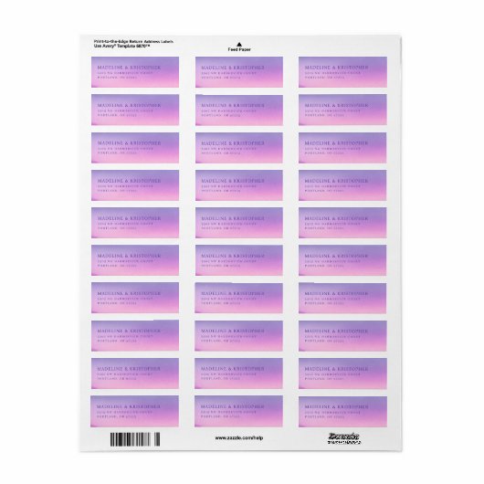 Romantischer Gradient Minimalist (Vorne)