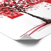 Romantischer Happy Valentine's Day MASI - Museo d' Poster (Ecke)