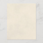 Romantischer HAUSHALT für Weißrosen Hochzeitsfeier (Rückseite)