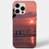 Romantischer hawaiianischer Sonnenuntergang Case-Mate iPhone Hülle (Rückseite)
