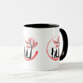 Romantischer Heiratsantrag-Moment Tasse (VorderseiteRechts)