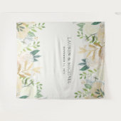 Romantischer Hintergrund der Elfenbeinflora | Foto Wandteppich (Vorderseite (Horizontal))