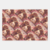 Romantischer Hochland-Kuh-Valentinstag Geschenkpapier Set (Vorderseite 2)