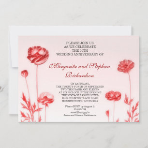 romantischer Hochzeitstag Einladung